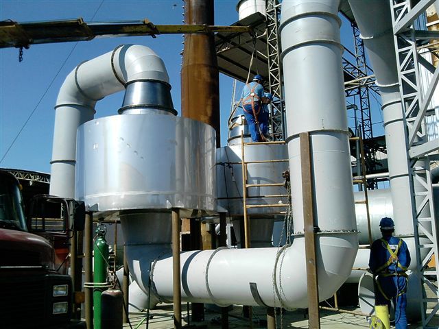 Despoluidor Lavador de Gases Hidrodinâmico instalado