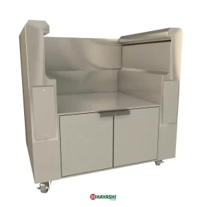 Coifa com filtro Eletrostático ESP sem Duto Horizontal